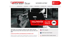 Desktop Screenshot of empoweryourbody.com